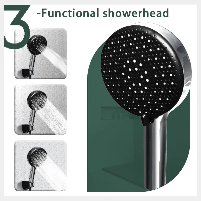 Abs Plastic Contemporary Design Handheld Shower